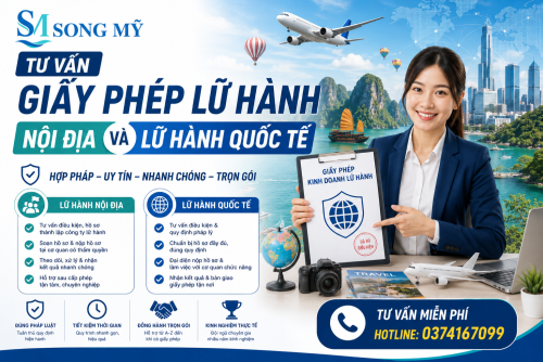 TƯ VẤN GIẤY PHÉP LỮ HÀNH NỘI ĐỊA VÀ LỮ HÀNH QUỐC TẾ