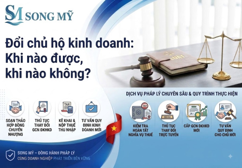 Đổi chủ hộ kinh doanh: khi nào được, khi nào không?