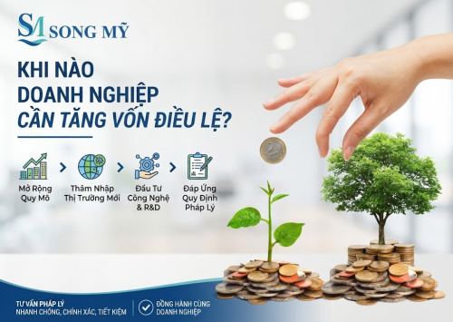 Khi nào doanh nghiệp cần tăng vốn điều lệ? Những điều doanh nghiệp cần biết